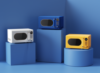 智能烤箱的CMF與視覺渲染 以美的為例探索工業(yè)設計的未來趨勢